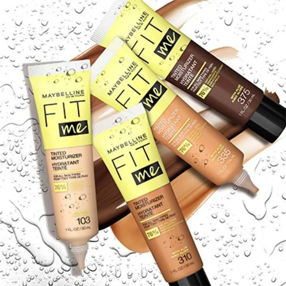 Maybelline Fit Me Tinted Moisturizer Aloe Natural Buildable Coverage Clean EWG